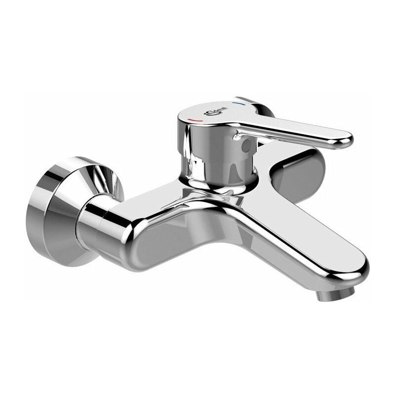 

Mezclador de lavabo de pared CERAPLUS 2 cromo STANDARD - Ideal