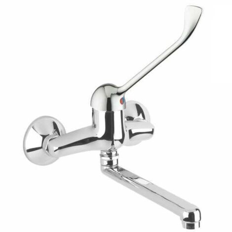Mezclador de lavabo de pared clínico Eurorama