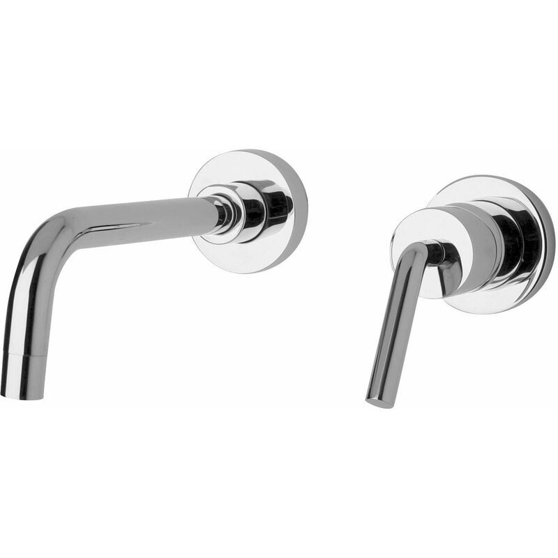 

Mezclador de lavabo de pared Piralla Garda 0AS00497A19 | Cromo - 190mm