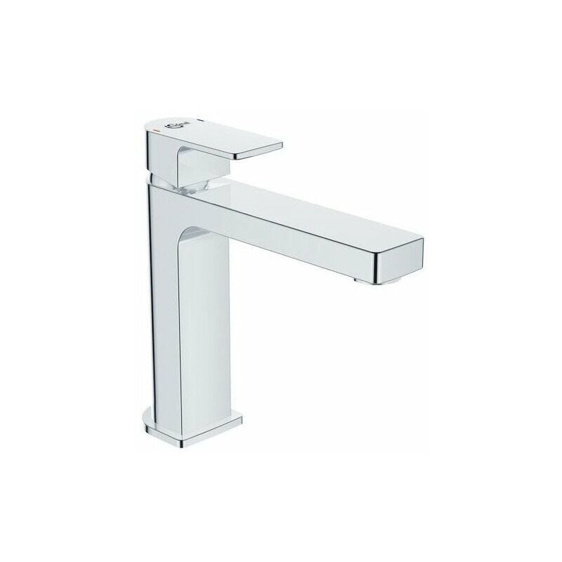 

Mezclador de lavabo EDGE Grande Slim sin vaciador cromado STANDARD - Ideal