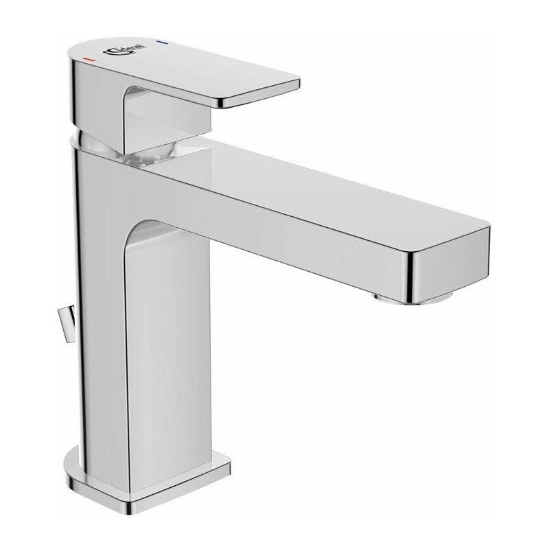 

Mezclador de lavabo EDGE Slim con vaciador cromado STANDARD - Ideal