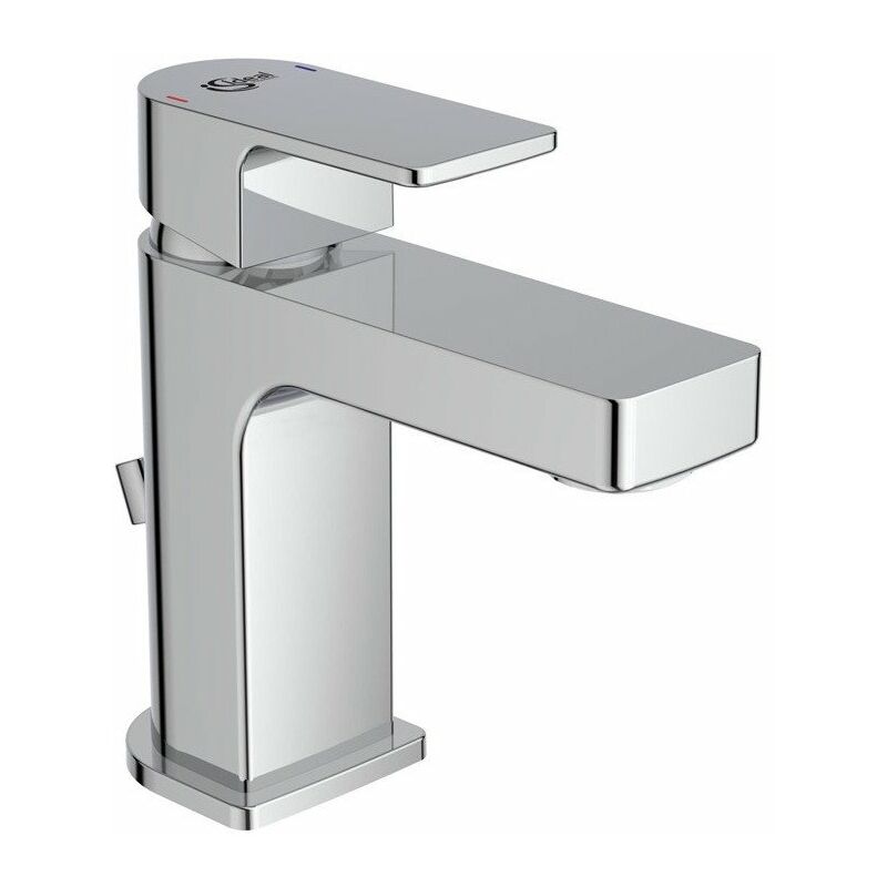 

Ideal - Mezclador de lavabo EDGE SLIM PICCOLO saliente 90mm cromado con vaciador STANDARD