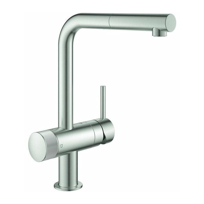 

Mezclador de lavabo EH Blue Pure Minta 31721 L-salida acero