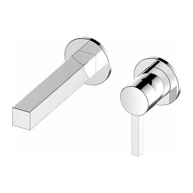

Keuco - Mezclador de lavabo EH UP Edition 90 265mm cromado para fijación a pared