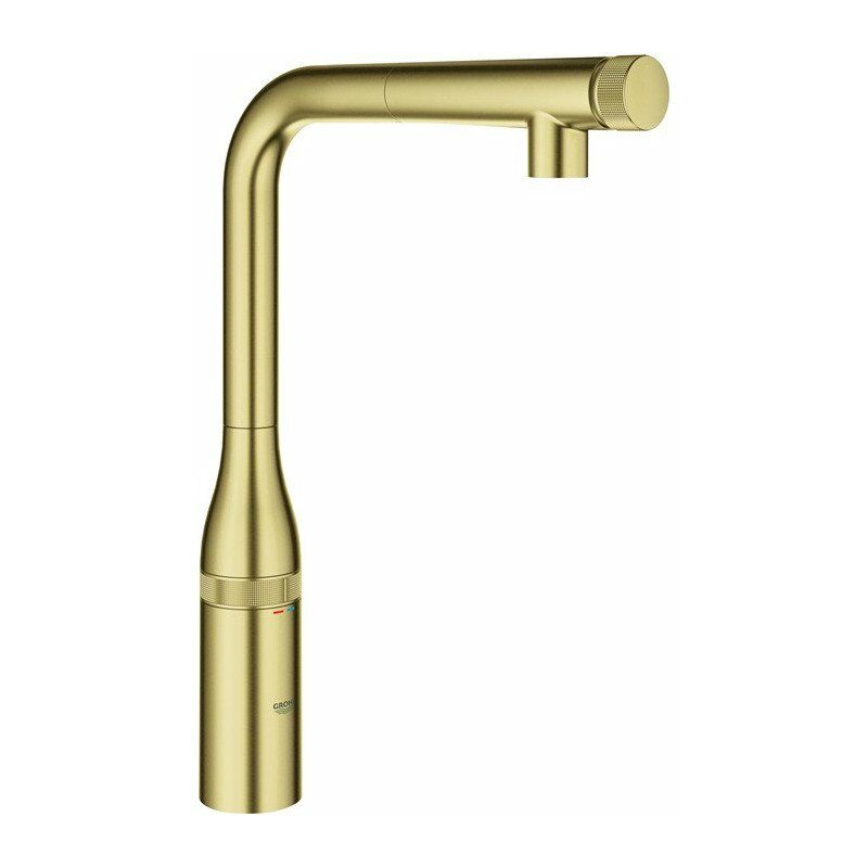 

Mezclador de lavabo Essence SmartControl 31615 extensible. Ducha de enjuague dorado brillante Geb.