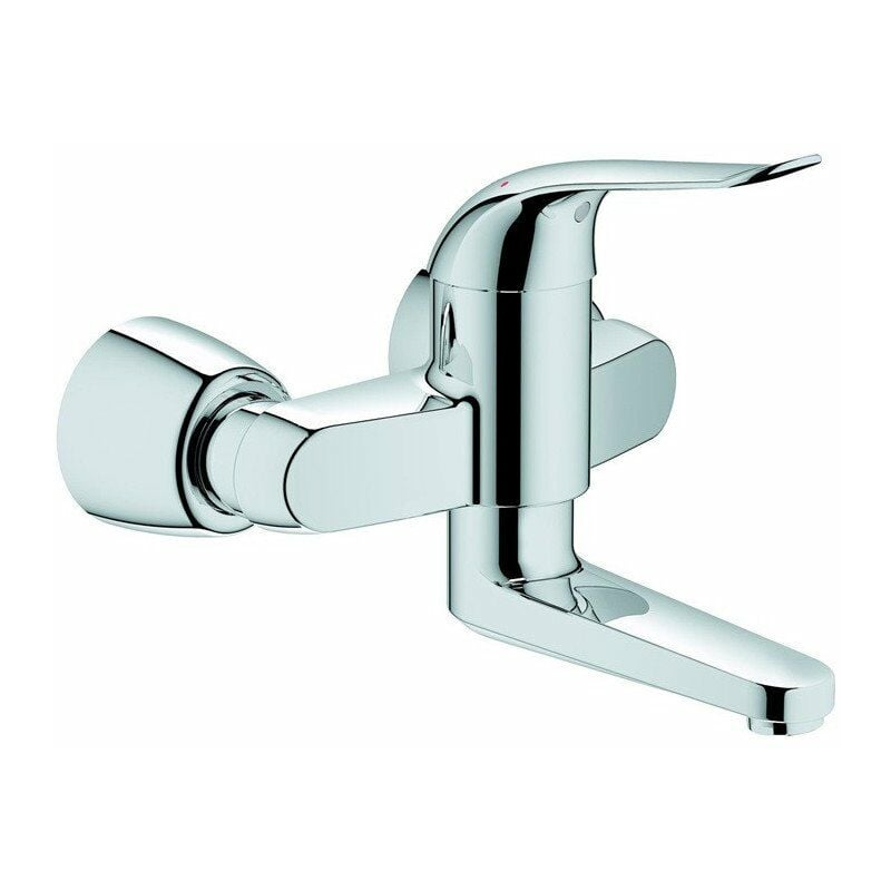 

Mezclador de lavabo EUROECO SPEZIAL DN 15 saliente 214mm absp S-Connexions cromo