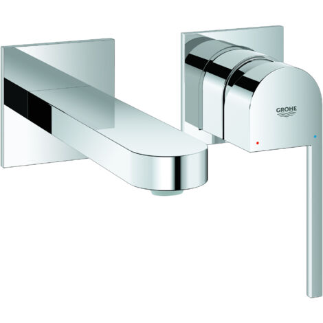 Mezclador de lavabo Grohe Plus de 2 orificios, proyección 146mm,