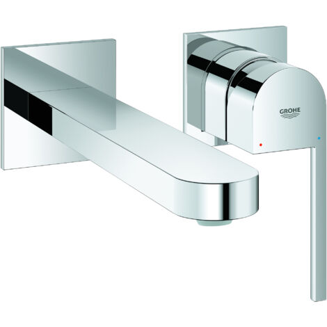 Mezclador de lavabo Grohe Plus de 2 orificios, proyección 203mm,