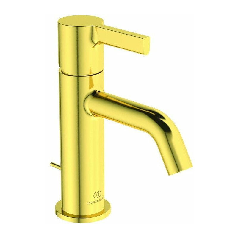 

Mezclador de lavabo JOY saliente 110 mm oro cepillado con desagüe automático IDEAL STANDARD