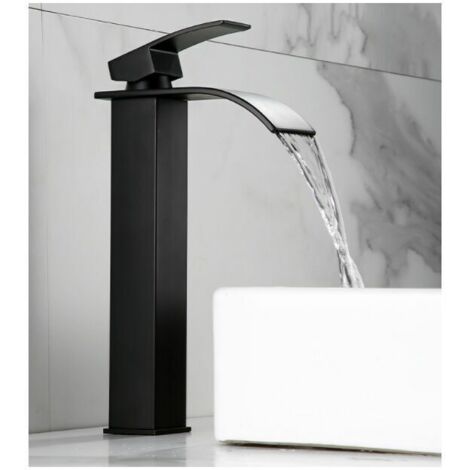 Mezclador de lavabo, mezclador de caño plano