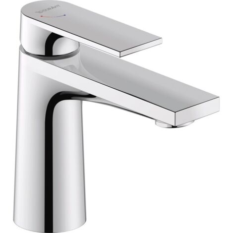 Mezclador de lavabo tamaño S DURAVIT Tulum Freshstart cromo sin extraíble ni desagüe