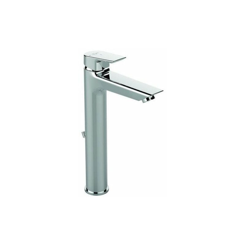 

Mezclador de lavabo TESI BlueStart con base extendida con vaciador cromado IDEAL STANDARD