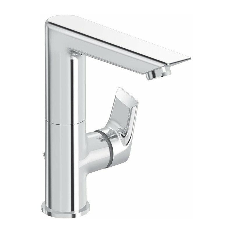 

Mezclador de lavabo TESI con caño alto giratorio cromado STANDARD - Ideal