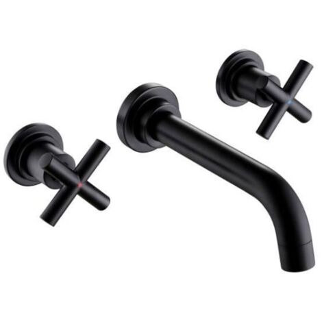 Mezclador de lavabo Wall ROUSSEAU + caja negra