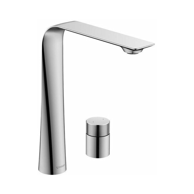 

Duravit - Mezclador de lavabo XL de 2 orificios con tirador. Negro mate