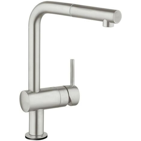 Grohe Concetto - Grifo mezclador de fregadero de una sola palanca, 32661003