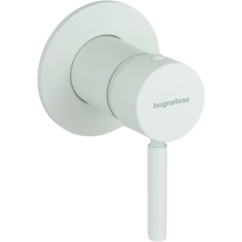 

Mezclador ducha empotrado Bugnatese kobuk 2230 | Blanco mate - 1 Salida