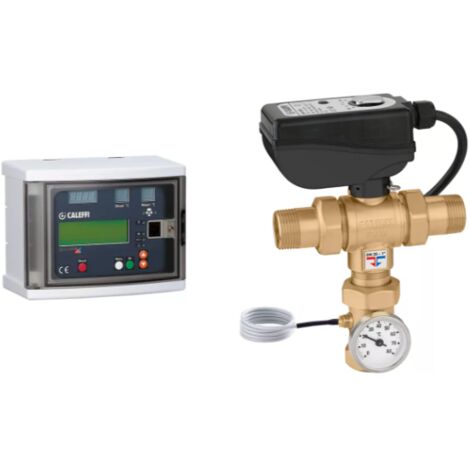 Mezclador electrónico con desinfección térmica programable LEGIOMIX® Caleffi 6000  3/4"