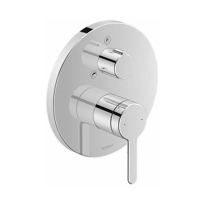 

Duravit - Mezclador empotrado de baño Umst. SK redondo, proyección 77, diámetro 170 mm, negro