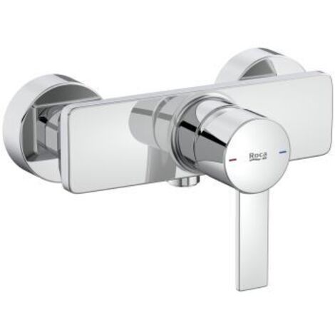 MEZCLADOR EXTERIOR DUCHA TARGA CROMO - Marca Roca