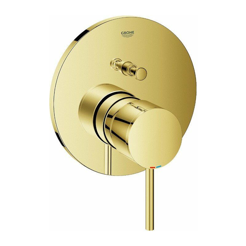 

Mezclador monomando de bañera Atrio 24066 FMS para 35600 oro brillante