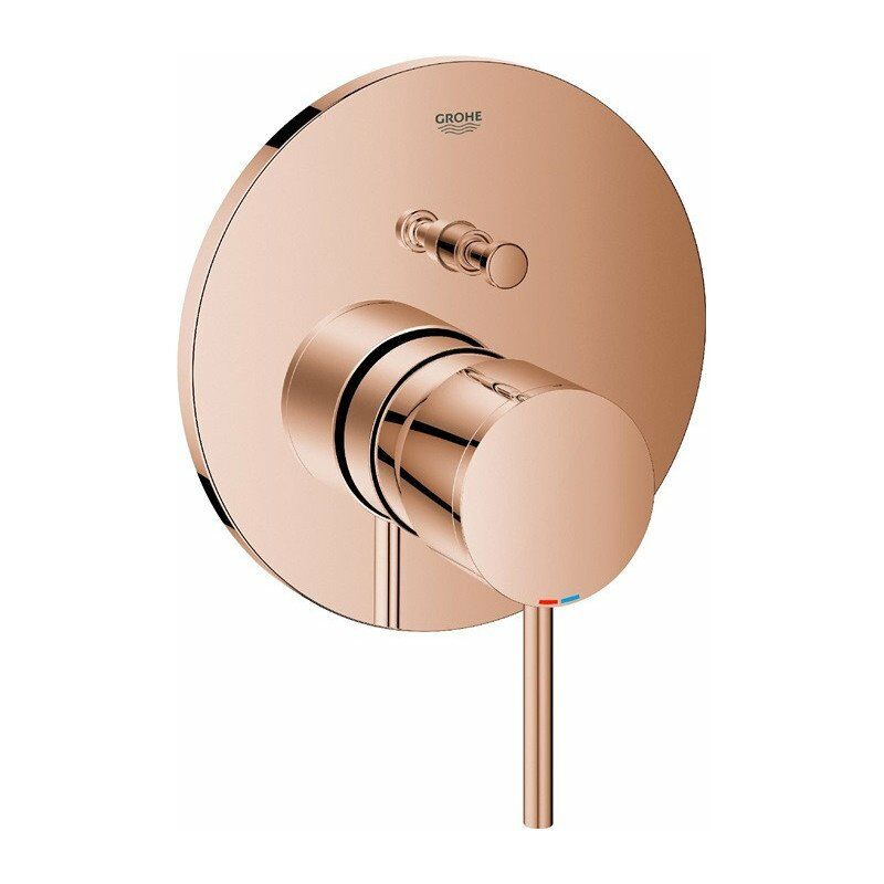 

Mezclador monomando de bañera Atrio 24066 FMS para 35600 oro rosa brillante