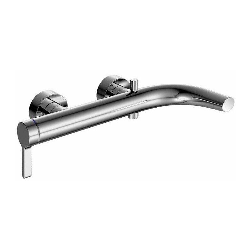 

Keuco - Mezclador monomando de bañera EDITION 400 DN 15, para montaje en superficie níquel pulido