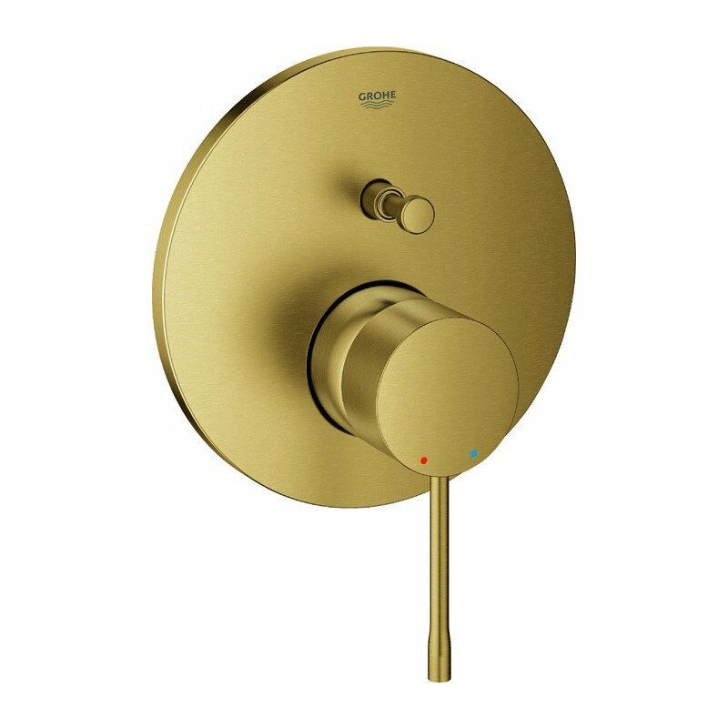 

Mezclador monomando de bañera Essence 24058 FMS para 35600 oro cepillado brillante