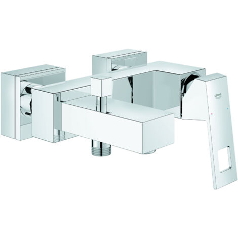 Mezclador monomando de bañera Grohe Eurocube, DN 15, montaje en pared, limitación de volumen - 23140000
