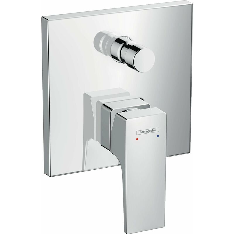 

hansgrohe Metropol mezclador de baño monomando oculto, manija de palanca, combinación de seguridad, color: cromado - 32546000