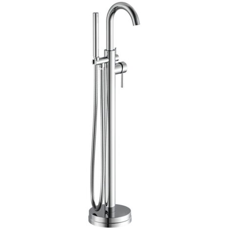 Mezclador monomando de baño CORNWALL - independiente - cromo Schütte