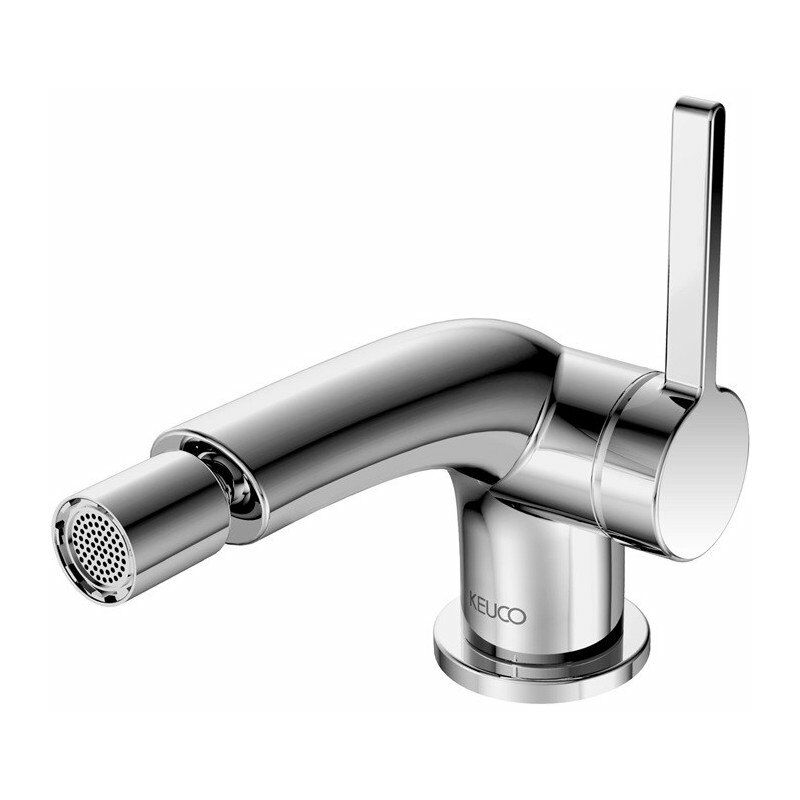 

Keuco - Mezclador monomando de bidé EDITION 400 con vaciador automático 1 1/4 pulgada bronce pulido