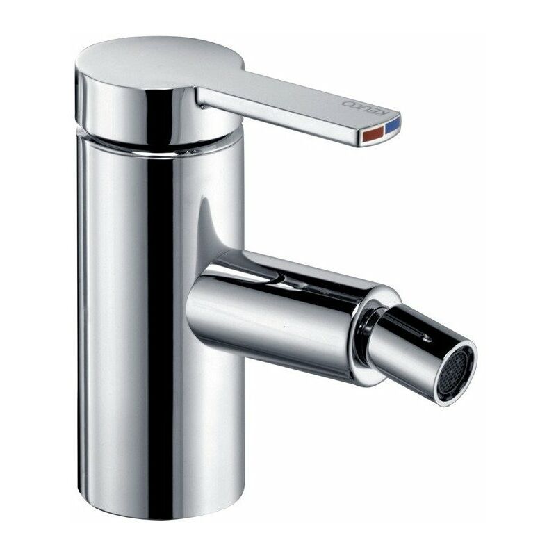 

Mezclador monomando de bidé PLAN BLUE con vaciador automático 1 1/4 '' acabado aluminio KEUCO