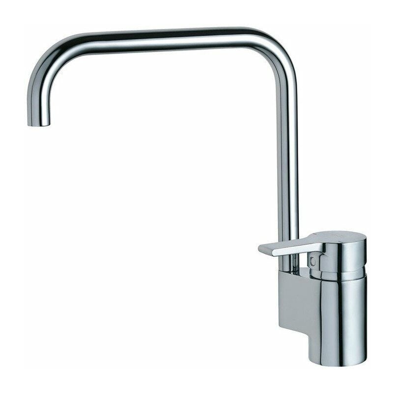 

Mezclador monomando de cocina ACTIVE DN 15, caño alto cromado STANDARD - Ideal