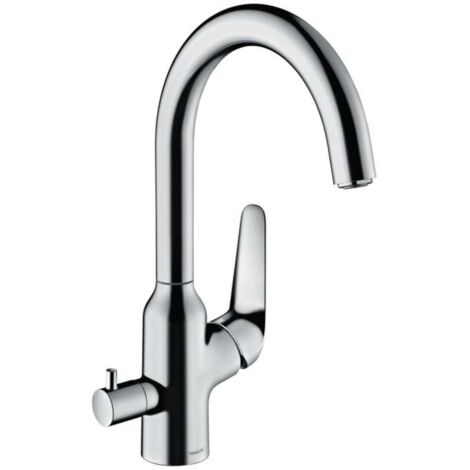Mezclador monomando de cocina hansgrohe Focus M42 220, válvula de