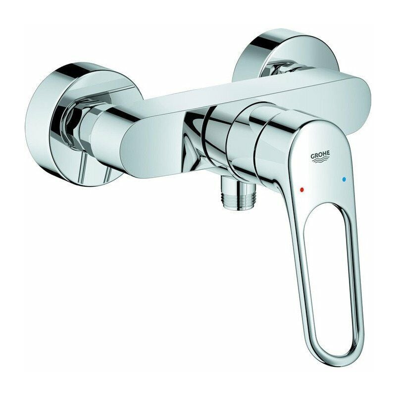 

Grohe - Mezclador monomando de ducha EUROSMART DN 15. más abierto Palanca de manija cromada