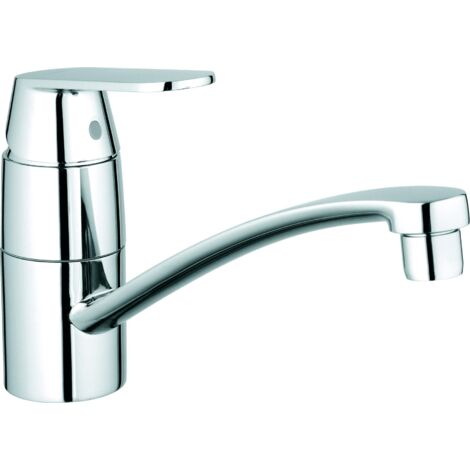 Mezclador monomando de fregadero EUROSMART C DN 15, para instalación delante de la ventana cromada GROHE