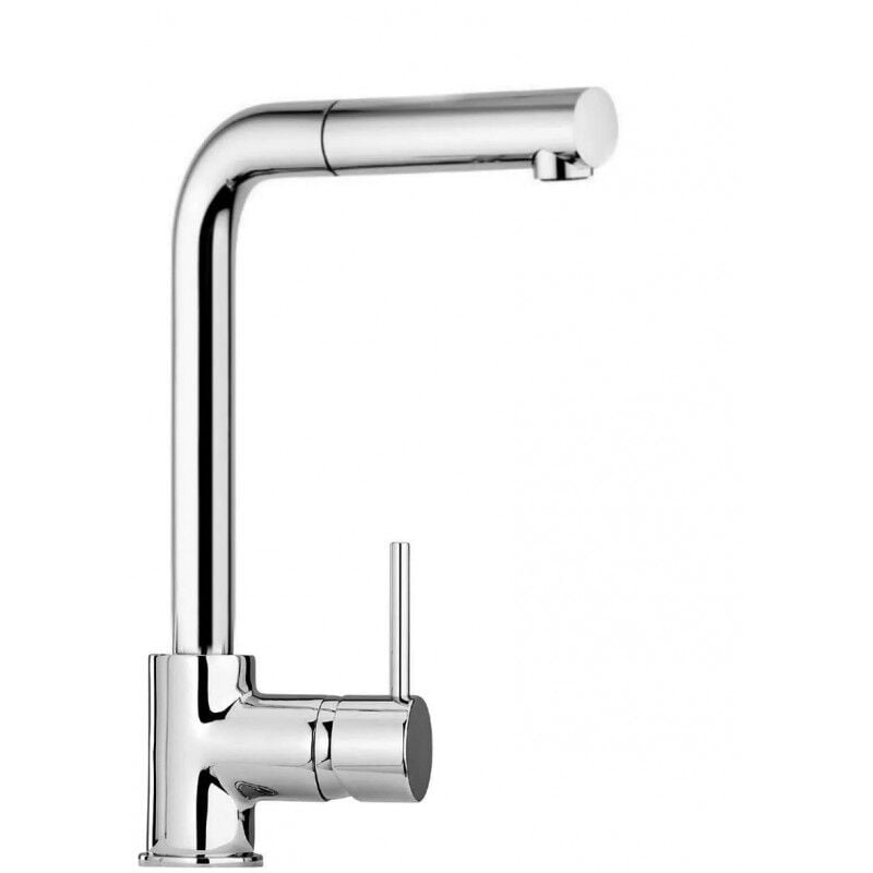 

Monomando de fregadero Cox con caño alto y ducha extraíble