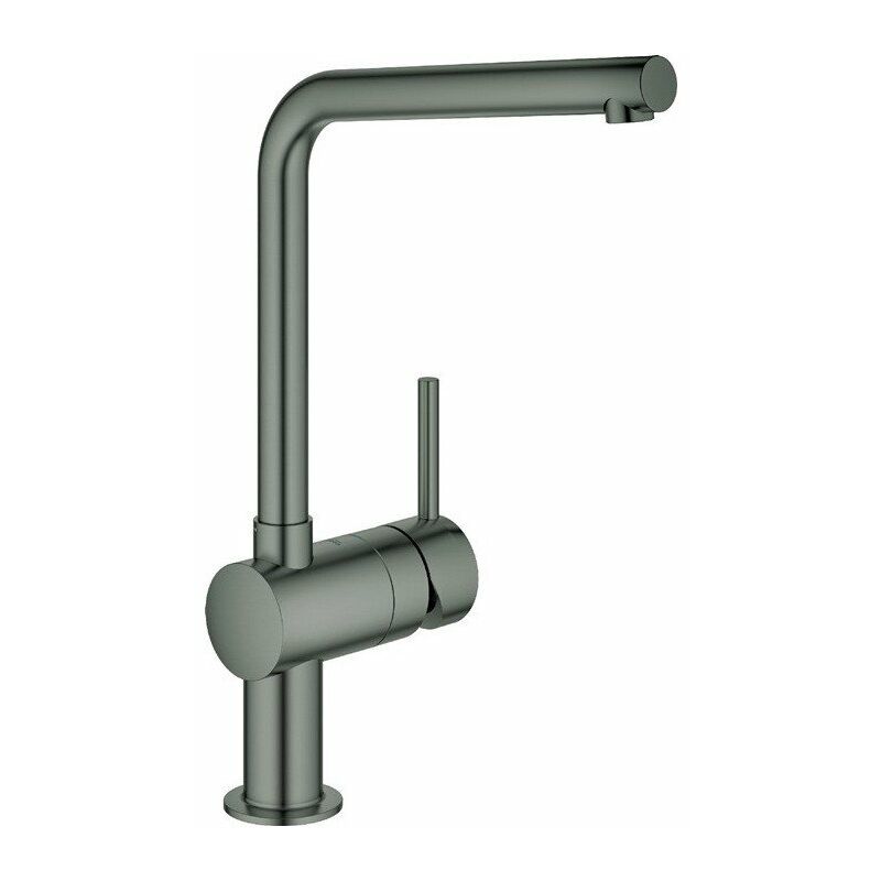 

Mezclador monomando de fregadero Minta 31375 L-salida grafito duro cepillado