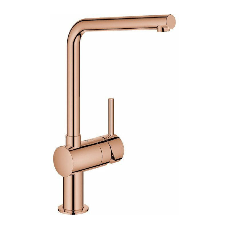 

Mezclador monomando de fregadero Minta 31375 L-salida oro rosa brillante