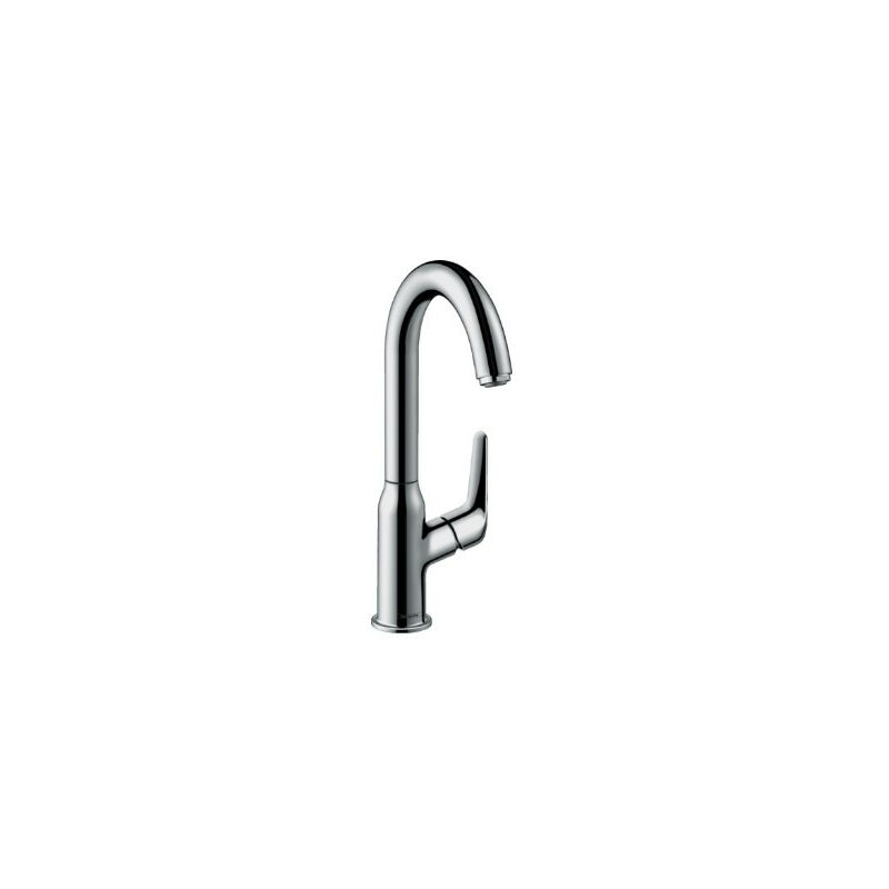 

Grifo de lavabo monomando 240 caño giratorio con vaciador cromo Hansgrohe Novus