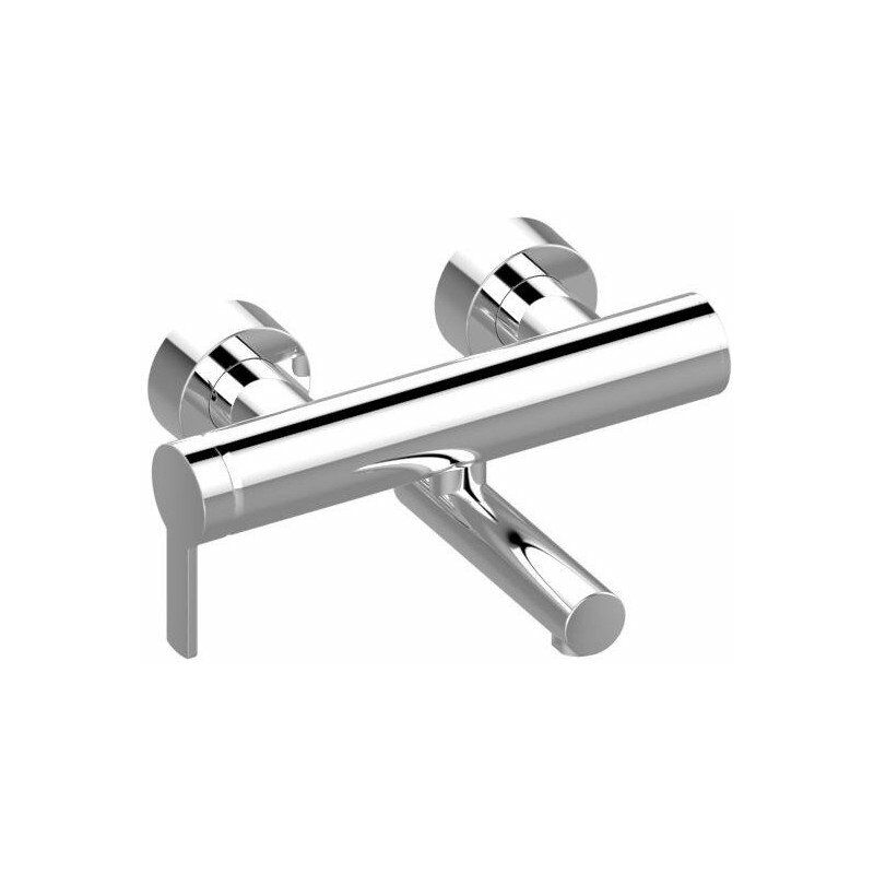 

Mezclador monomando de lavabo, acabado aluminio, saliente 250 mm KEUCO