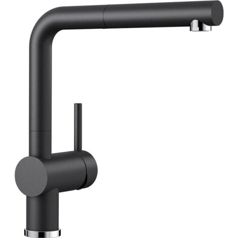 mezclador monomando de lavabo antracita - 516688 - blanco -