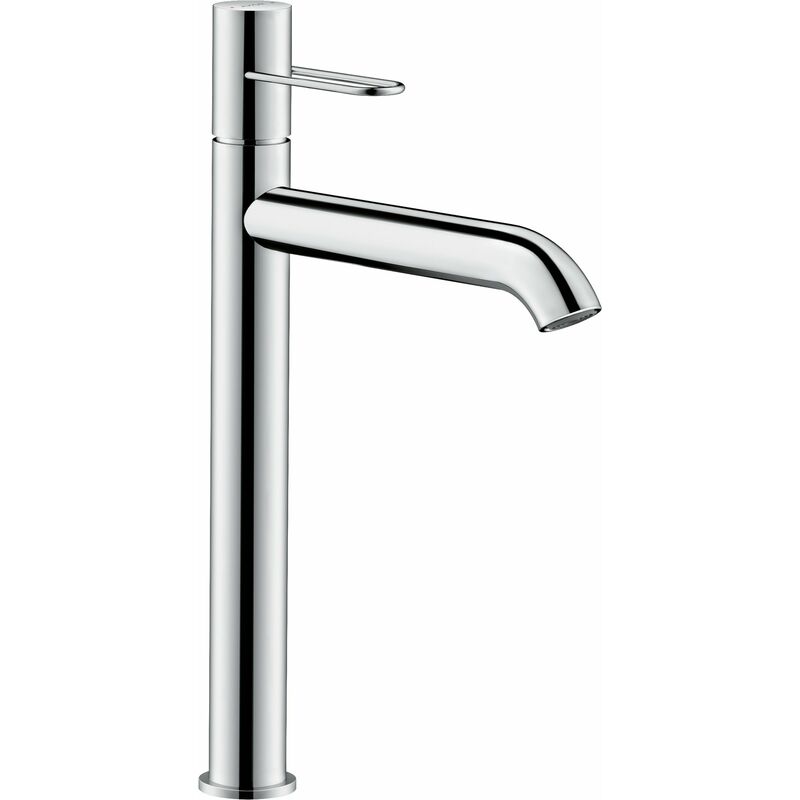 

Mezclador monomando de lavabo AXOR Uno 250 de Hansgrohe, con palanca, sin desagüe automático, proyección de 201 mm, color: cromado - 38034000