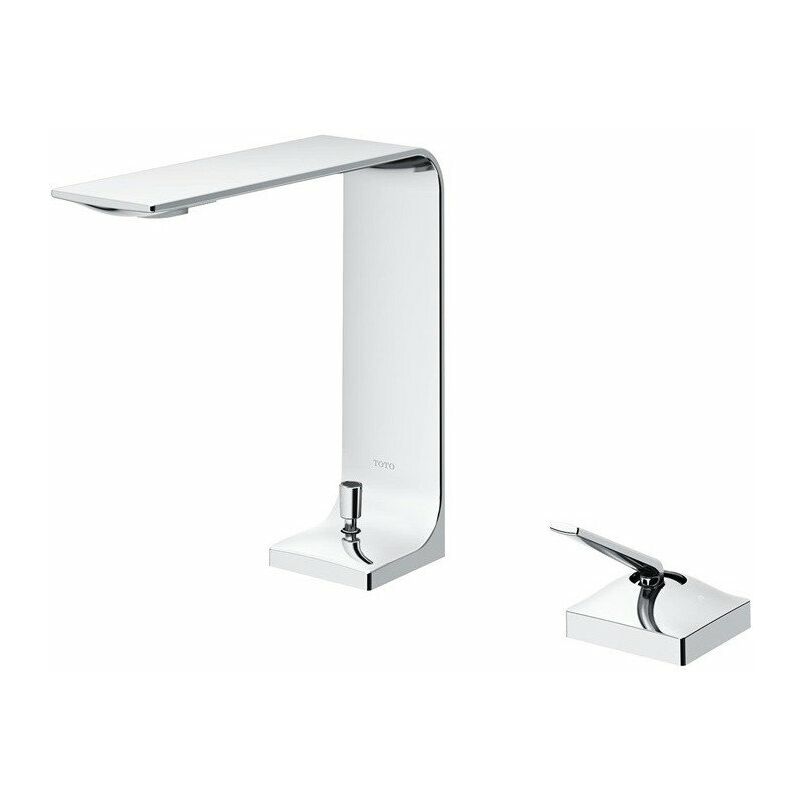 

Toto - Mezclador monomando de lavabo con 2 orificios saliente ZL 144 mm, altura 174 mm cromado