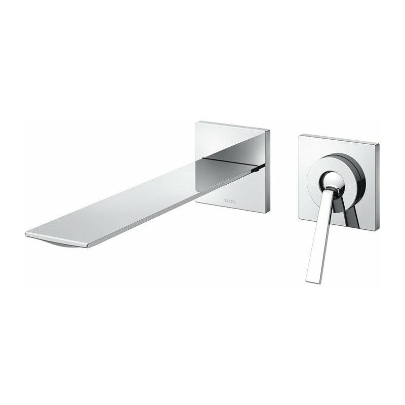 

Toto - Mezclador monomando de lavabo con 2 orificios ZL empotrado, saliente 225 mm cromado