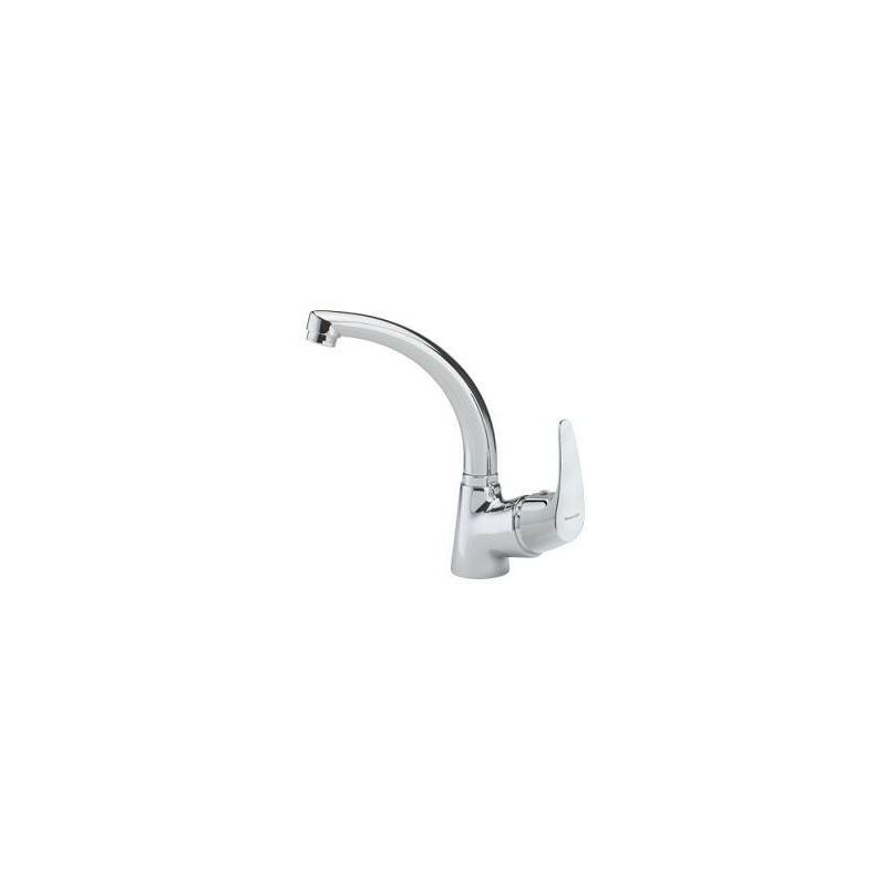 

Mezclador monomando de lavabo de caño alto VULCANO