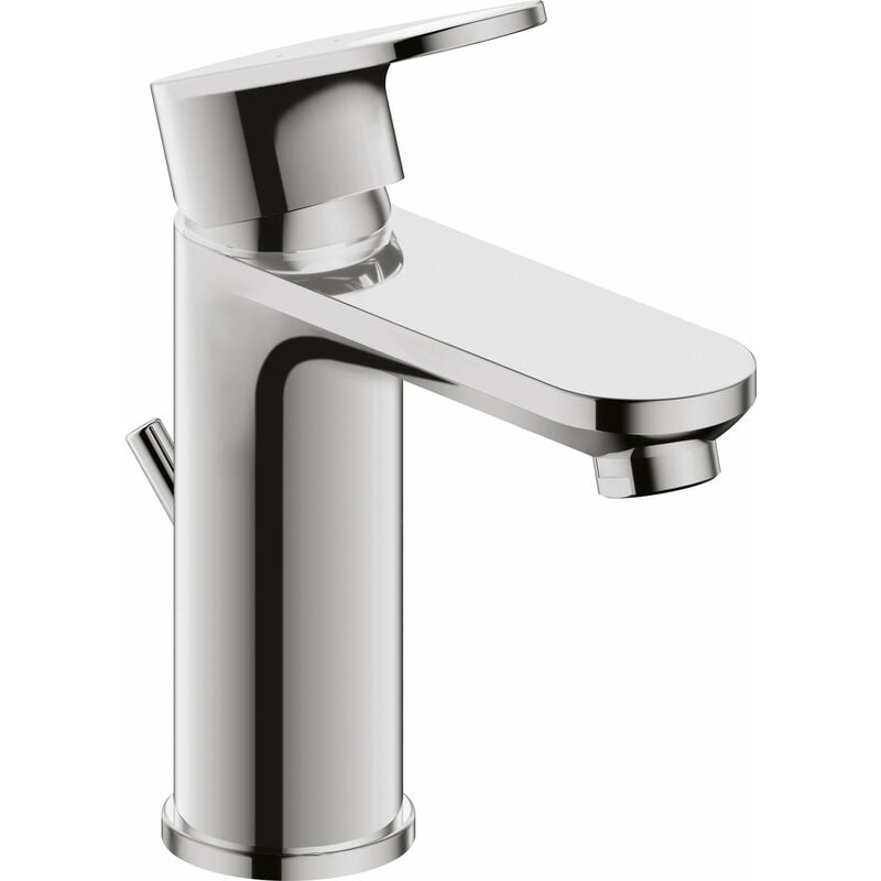 

Duravit Ag - Mezclador monomando de lavabo Duravit B.3 S, B31010, con desagüe automático, 111 mm de proyección - B31010001010