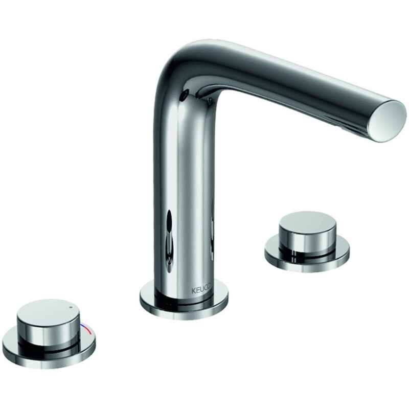 

Keuco - Mezclador monomando de lavabo EDITION 400150 con vaciador automático 1 1/4 pulgada bronce cepillado