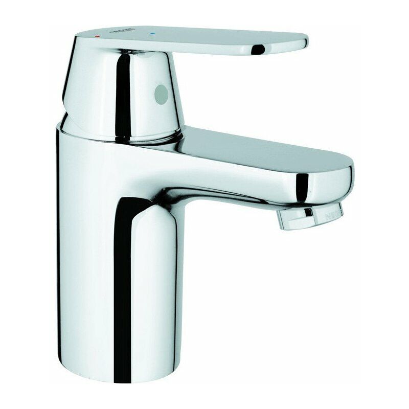 

Grohe - Mezclador monomando de lavabo Eurosmart C 23927 Tamaño S MST frío Push-open Abl.grt. cromo